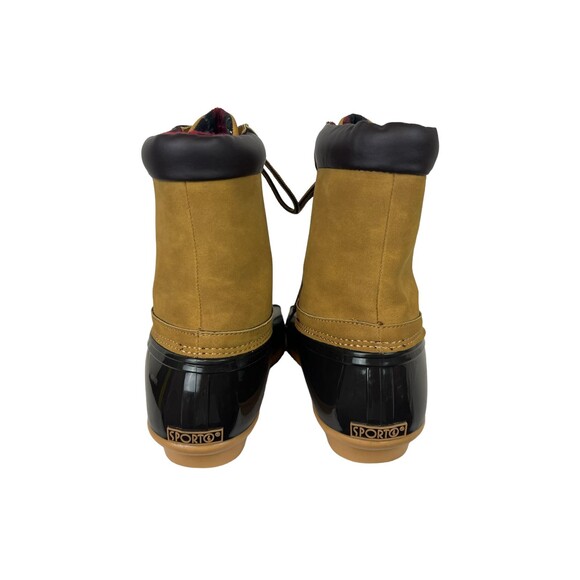 Sporto Duck Boots  Women's Size US 10  Mid Calf Original Danielle  Tan - Picture 5 of 12